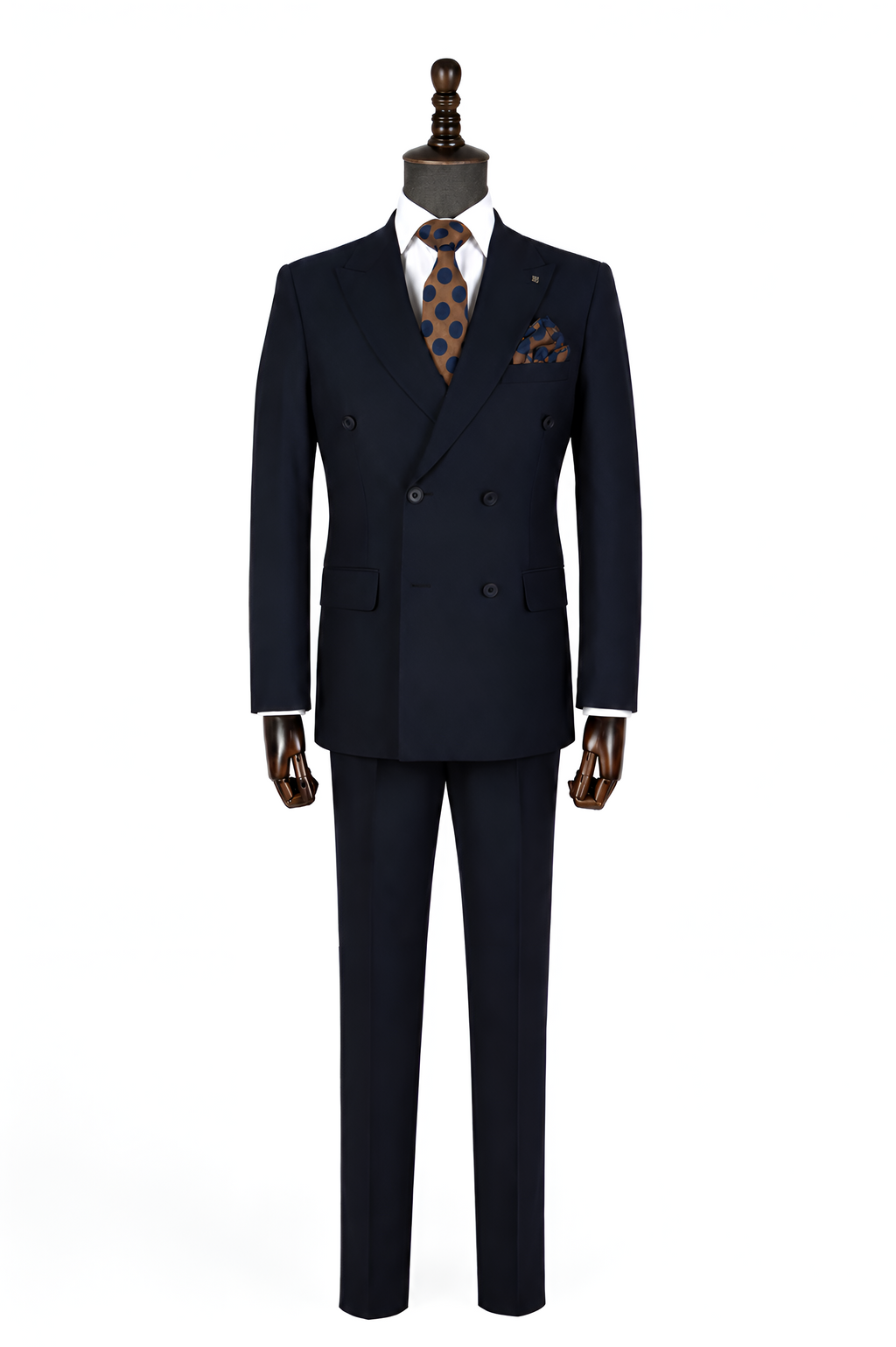 The Navy Royale Double-Breasted Suit