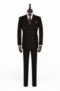 The Espresso Royale Double-Breasted Suit