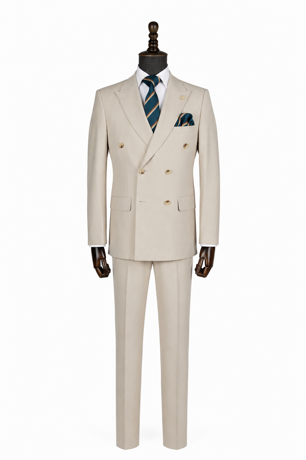The Sandstone Double-Breasted Suit