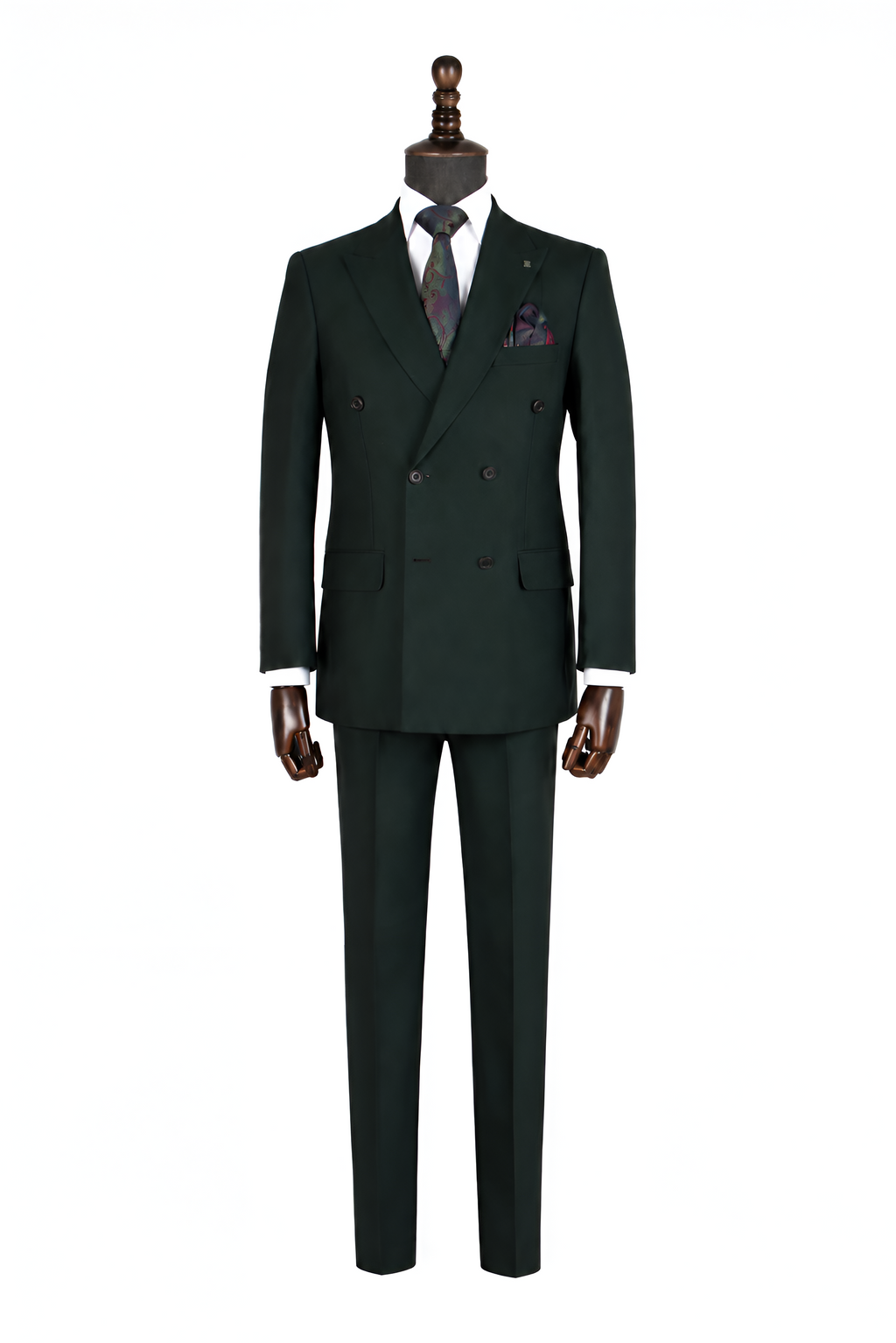 The Verde Royale Double-Breasted Suit