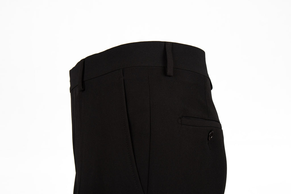The Regent Black Double-Breasted Suit