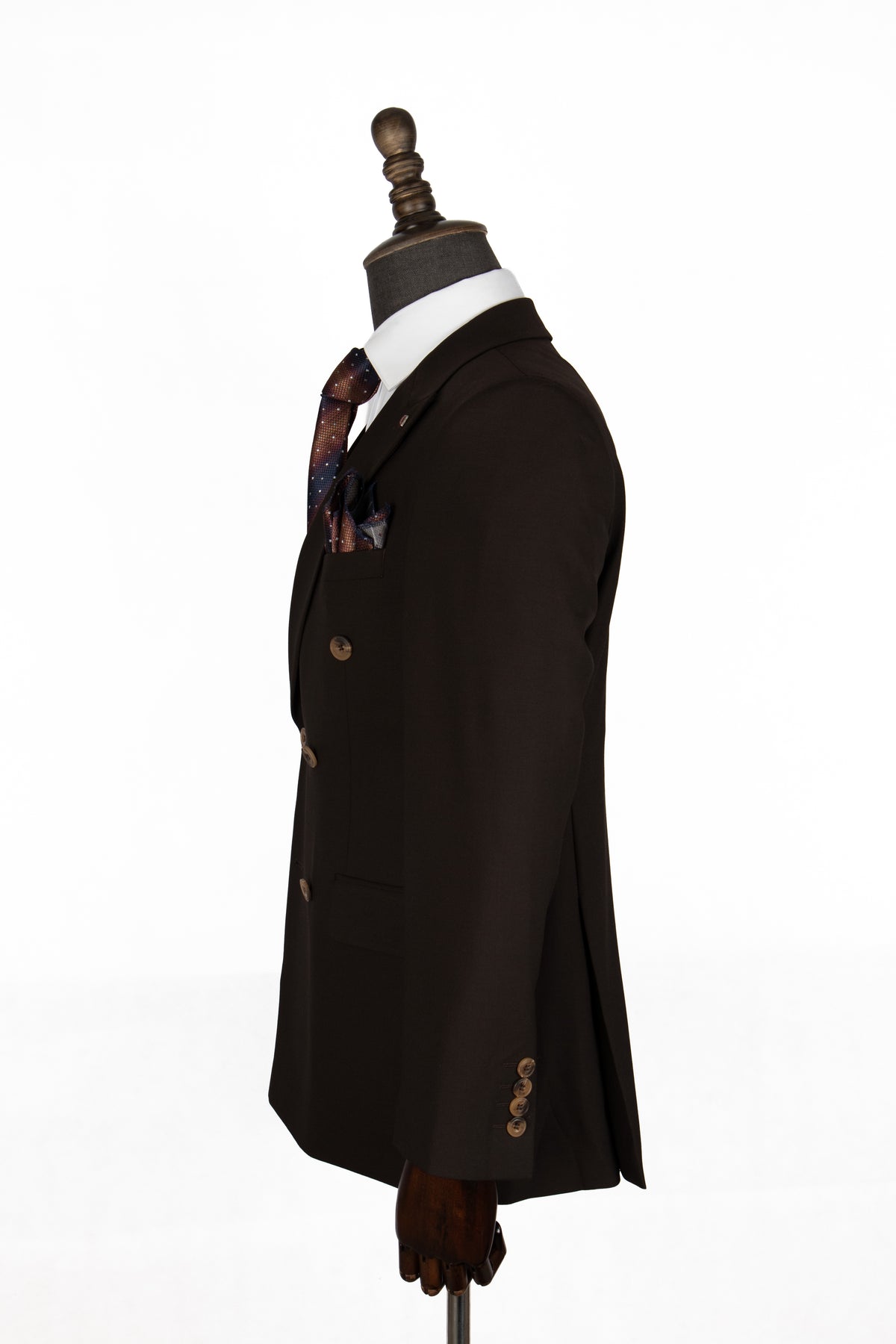 The Espresso Royale Double-Breasted Suit