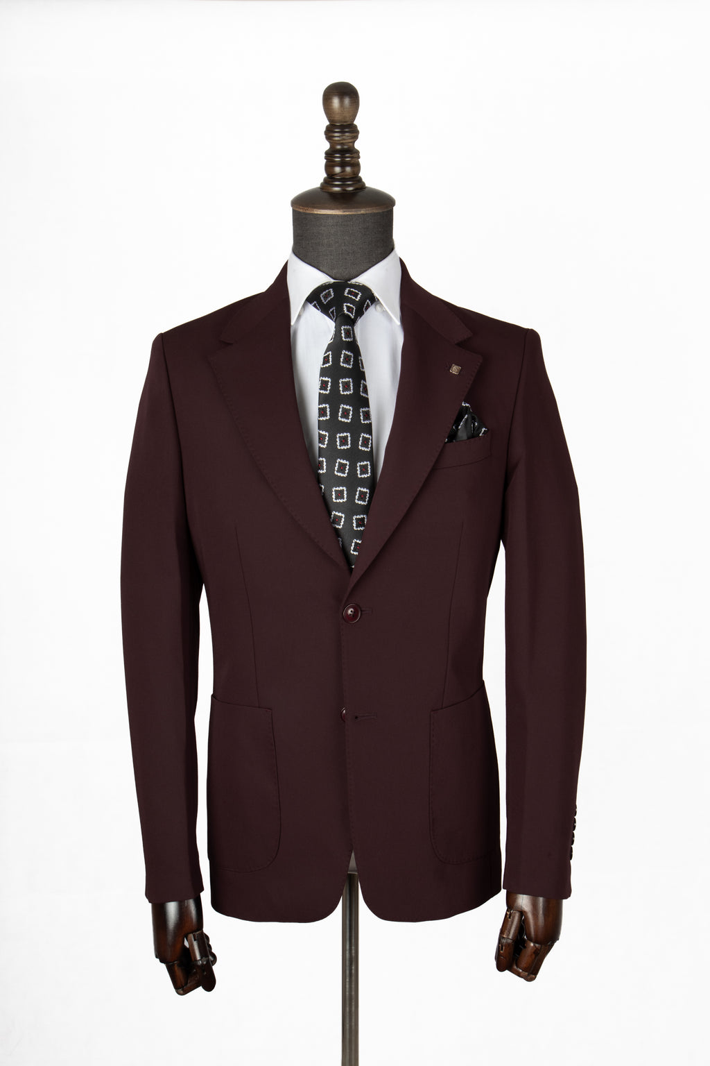 Bordeaux Signature Suit Jacket