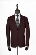 Bordeaux Signature Suit Jacket