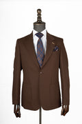 Espresso Brown Suit Jacket