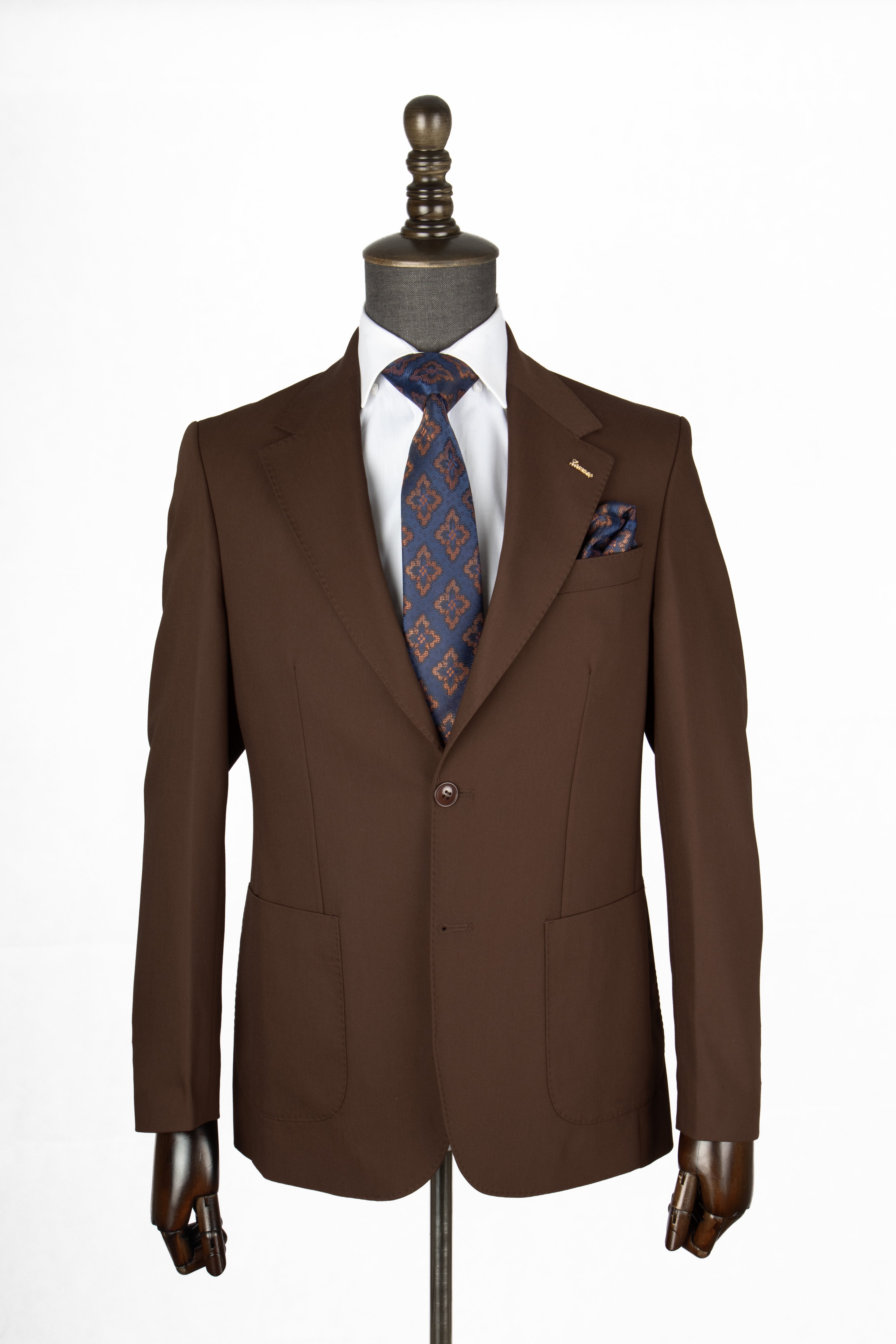 Espresso Brown Suit Jacket
