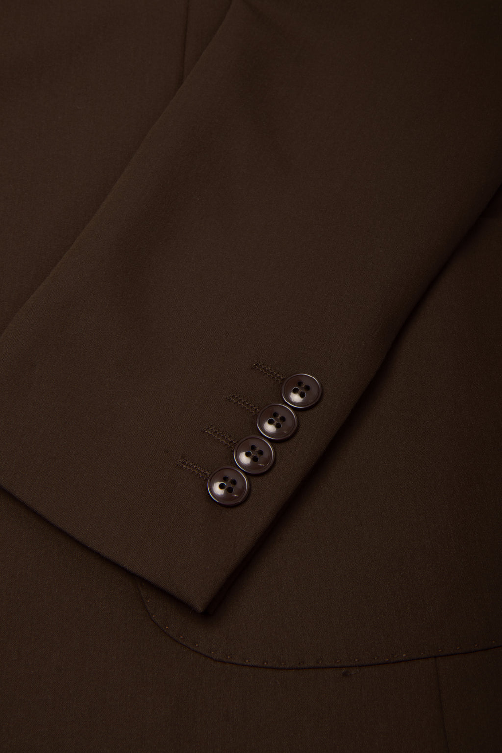 Espresso Brown Suit Jacket