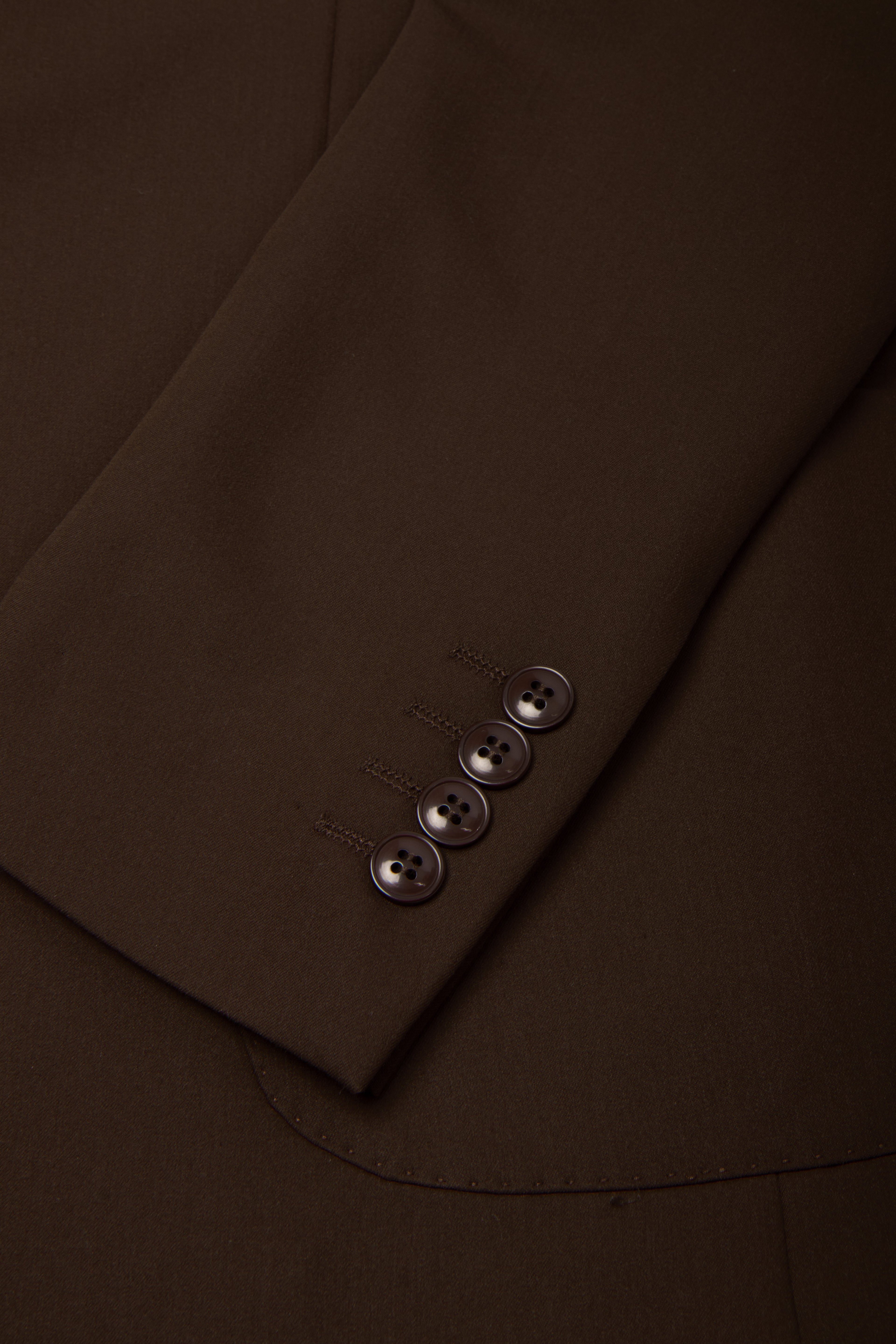 Espresso Brown Suit Jacket