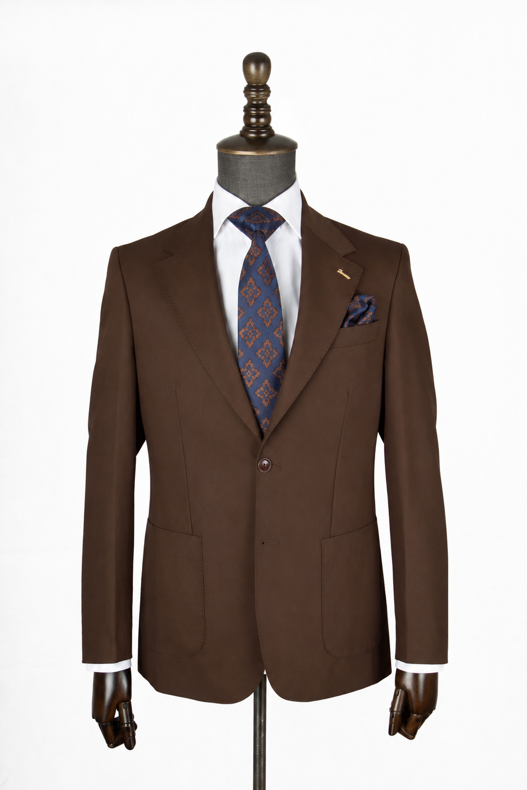 Espresso Brown Suit Jacket