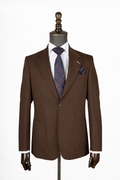 Espresso Brown Suit Jacket
