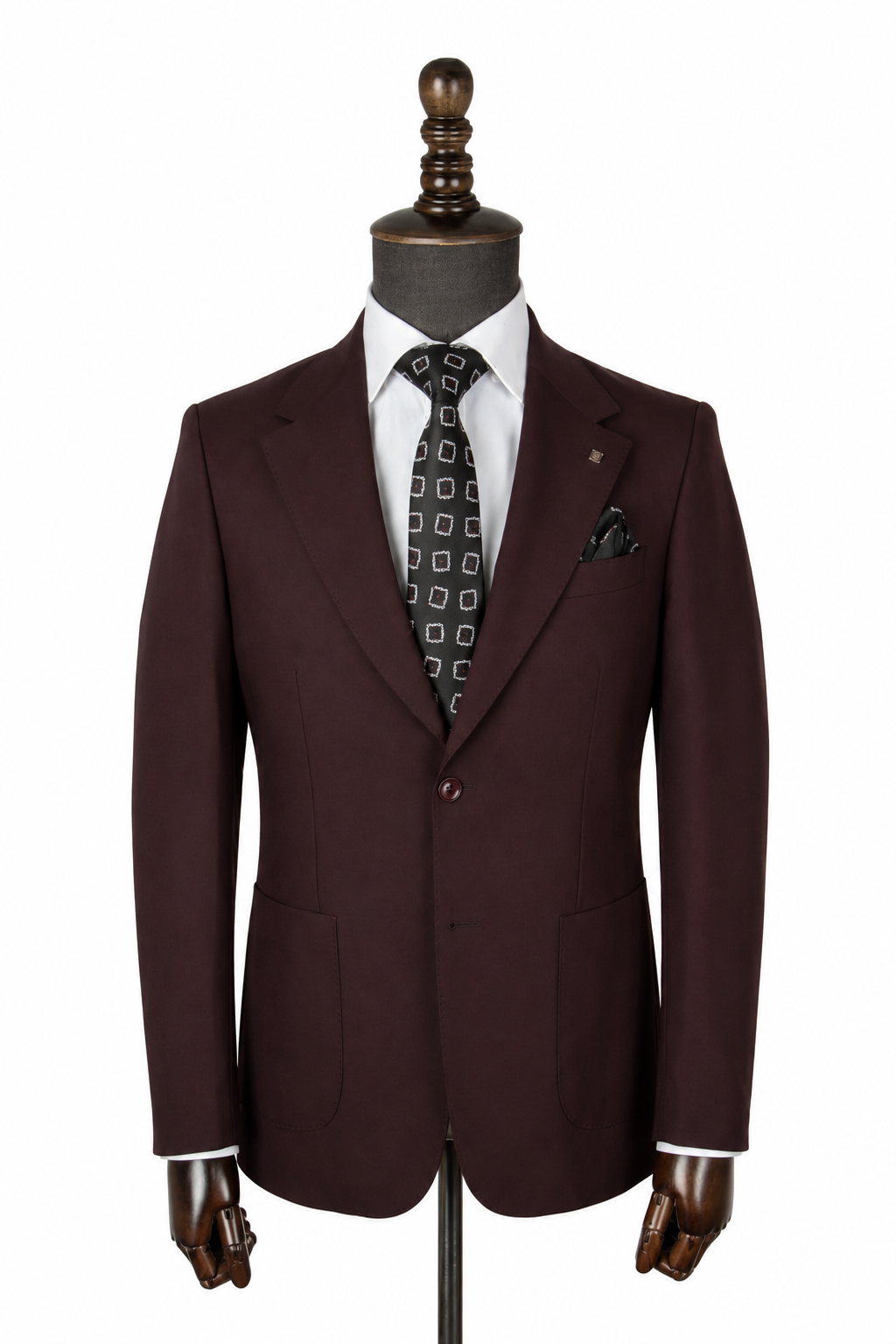 Bordeaux Signature Suit Jacket