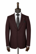 Bordeaux Signature Suit Jacket