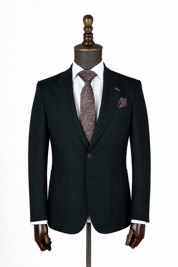 Emerald Noir Suit Jacket