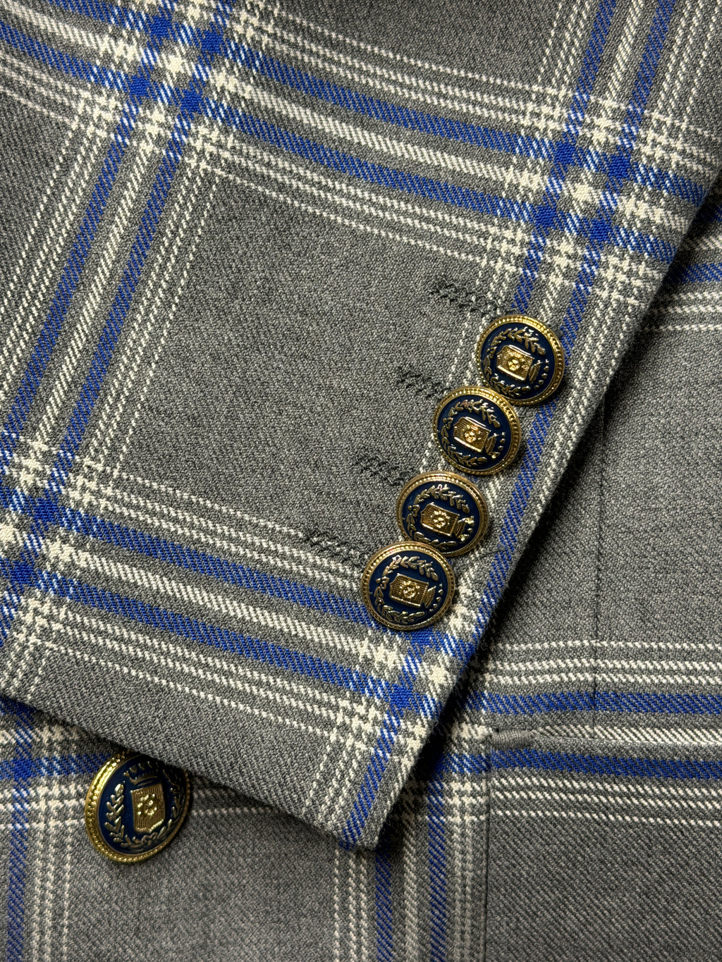 The Sterling Check Double-Breasted Suit