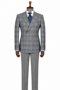 The Sterling Check Double-Breasted Suit