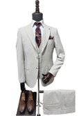 Beige 3-Piece Suit — The Sandstone